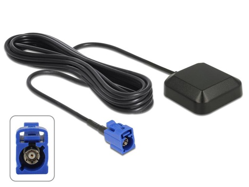 [90038696 821437] Delock Antenne GNNS GALILEO GPS Fakra-C Buchse, 5m Kabel