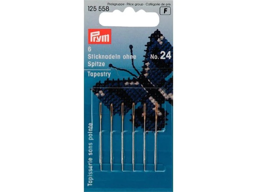 [90038776 1175008] Prym Sticknadel Nr. 24, ohne Spitze, 6 Stück