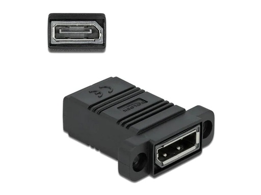 [90230805 1368585] Delock Adapter gerade DisplayPort - DisplayPort