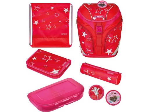 [90230848 1337801] Herlitz SoftLight Plus Stars &amp; Stripes 5-teiliges Set
