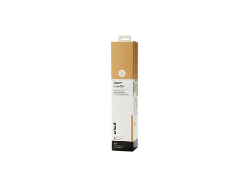 [90230928 1360732] Cricut Aufbügelfolie Smart 33 x 273 cm, 1 Stück, Gold
