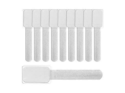 [90038798 180086] Label-the-cable Kabelbeschriftung MINI TAGS Weiss mit Beschriftungsfeld