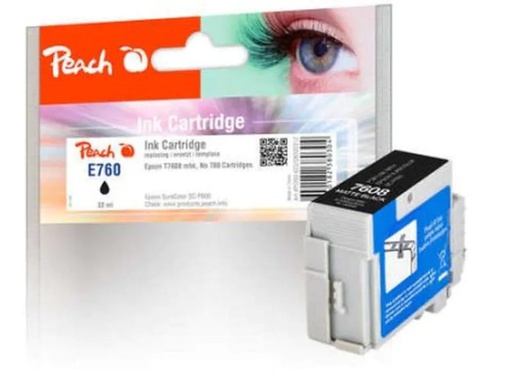 [90038835 819759] Peach Tinte Epson T7608, No760 Matte Black
