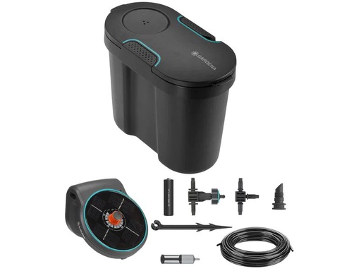 [90231296 1305331] Gardena Bewässerungs-Set AquaBloom mit Wasserbehälter