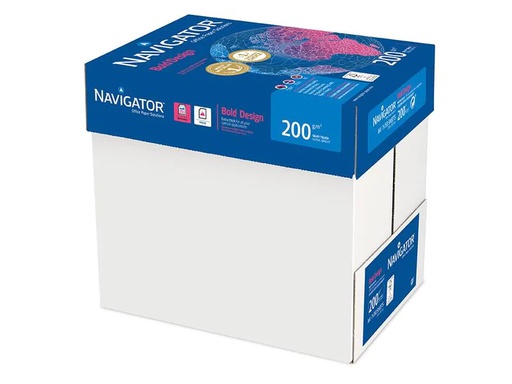 [90231419 1368058] Fischer Papier Kopierpapier Navigator Bold Design 200 g/m², 1050 Blatt