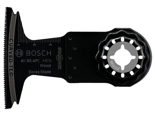 [90231507 1376376] Bosch Professional Tauchsägeblatt Starlock HCS AII 65 BSPC Hart Holz 40 x 65 mm