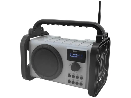 [90231521 1376287] soundmaster Baustellenradio DAB80 Grau