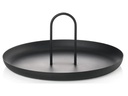 Zone Denmark Serviertablett Single 30 cm, Schwarz