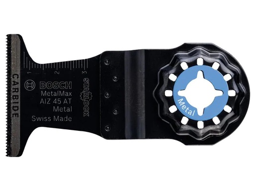 [90231723 1376409] Bosch Tauchsägeblatt Starlock AIZ 45 AT Metall Max, 45 mm