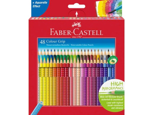 [90003868 847323] Faber-Castell Farbstifte Colour Grip 48er Kartonetui