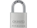 Abus Vorhängeschloss 64TI/30 Silber Aluminium