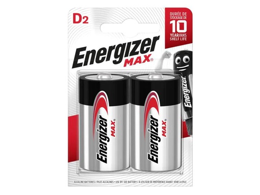 [90038916 747400] Energizer Batterie Max Mono D  2 Stück