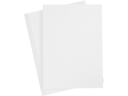 [90038942 890163] Creativ Company Bastelpapier 70 g, 20 Blatt, Weiss