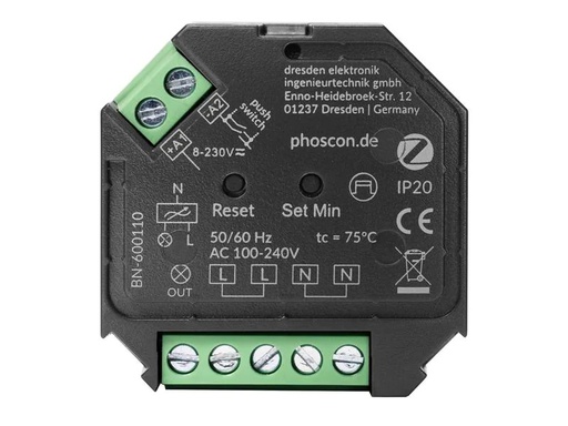 [90231841 1377027] dresden elektronik Phoscon Kobold Zigbee Dimmaktor 400 W