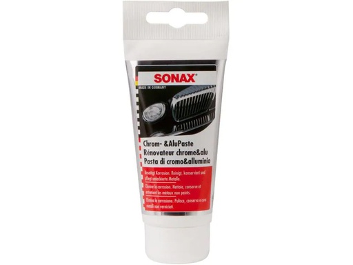 [90231854 1269721] Sonax Metallentroster Chrom- &amp; AluPaste 75 ml