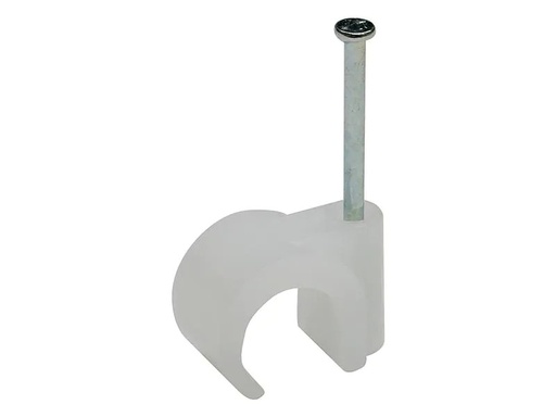 [90231884 1359864] STEFFEN Nagelbriden für Kabel 11-15 mm, Weiss 25 Stück