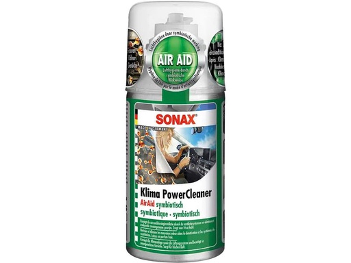 [90231907 1263975] Sonax Klima PowerCleaner Air Aid, 100 ml