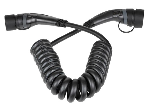 [90231970 1301342] FURBER.power Ladekabel ODIN Typ 2 22kW 5 m Spiral