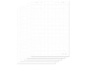 Sigel Flipchart 68 x 98 cm 20 Blatt Kariert 80 g/m², 5 Stück