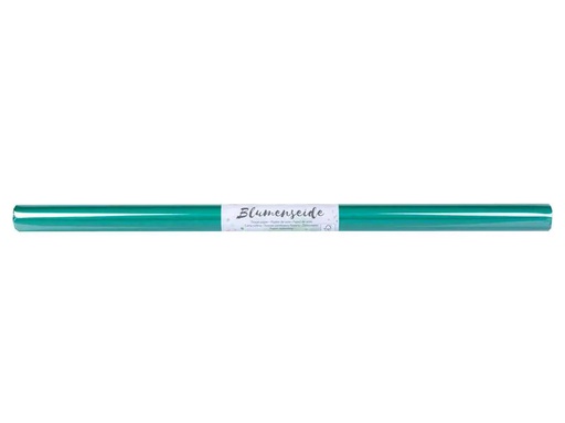[90038994 1094660] Folia Seidenpapier Blumenseide, 50 x 70 cm Dunkelgrün