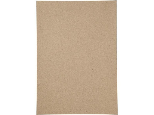 [90039016 890170] Creativ Company Bastelpapier 120 g, 20 Blatt, Braun