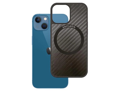 [90232096 1371554] 4smarts Back Cover Carbon mit UltiMag iPhone 13