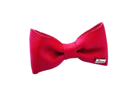 [90232170 1357942] Hunter Halsband-Zubehör Fliege Paris, Rot