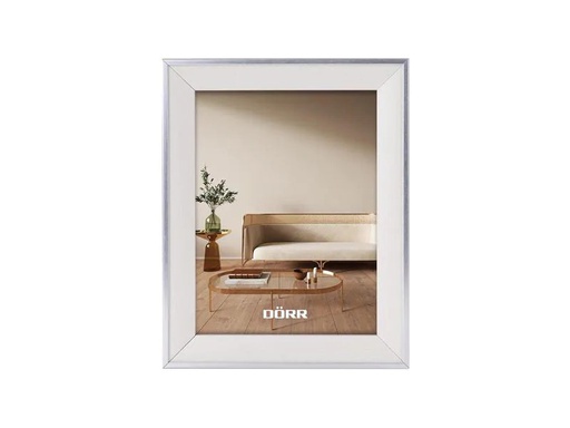[90232214 1369438] Dörr Bilderrahmen Villa Weiss matt, 15 x 20 cm