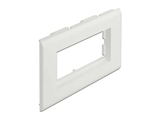 [90232245 1377046] Delock Easy 45 Modulträger für Geräteeinbaukanal 130 x 80 mm
