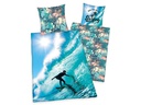 Herding Kinder Bettwäschegarnitur Surfer 160 x 210 cm