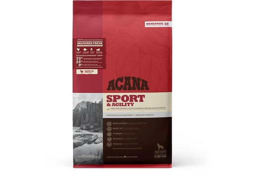[90232374 1356123] Acana Trockenfutter Sport &amp; Agility Recipe 11.4 kg