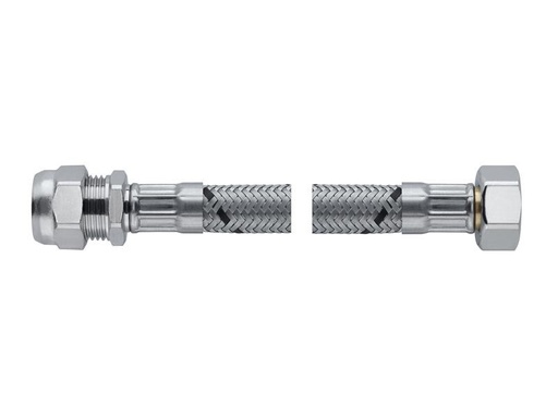 [90232691 1323045] Flexo Anschlussschlauch DN 8 IG x Quetschver. 3/8 x 8 mm / 50 cm