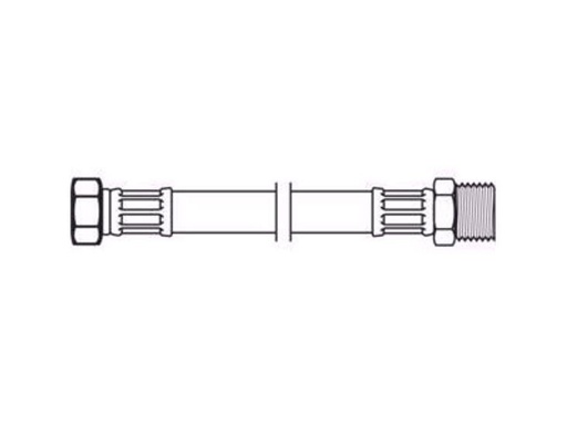 [90232794 1323042] Flexo DN 8 IG x AG 3/8 x 3/8 / 50 cm