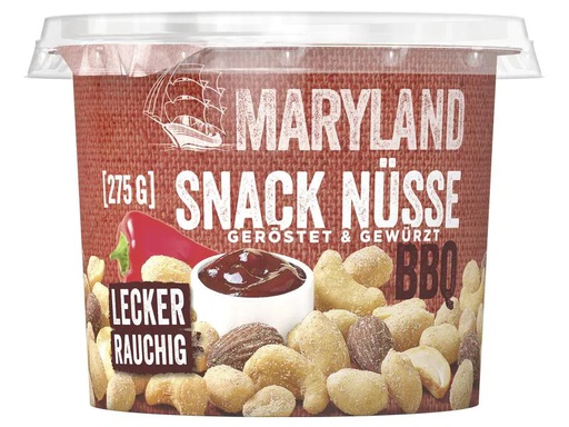 [90232803 1374212] Maryland Snack Nüsse BBQ 275 g