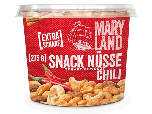 [90232807 1374211] Maryland Snack Nüsse Chili 275 g