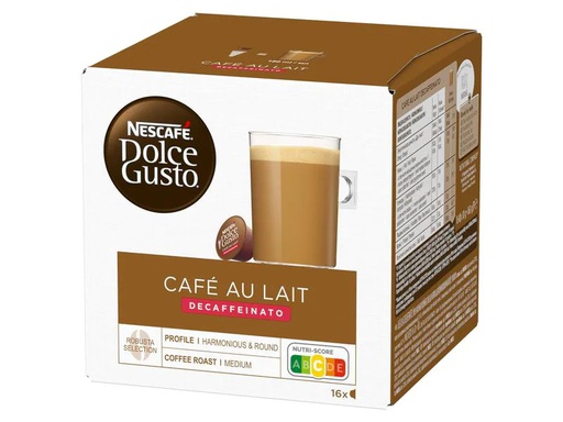 [90233035 1372063] Nescafé Dolce Gusto Café lait décaf 16 Stück