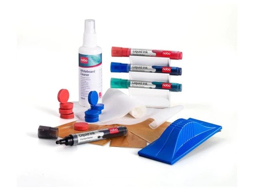 [90039273 316744] Nobo Starter-Kit für Whiteboards, 32-teilig