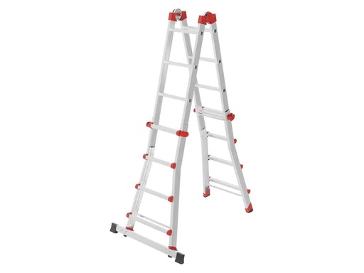 [90233067 1334939] Hailo Teleskopleiter 4 x 4 Sprossen