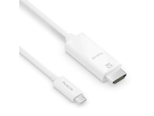 [90233098 1372456] PureLink Kabel IS2200-010 USB Type-C - HDMI, 1 m, Weiss