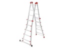 Hailo Teleskopleiter 4 x 5 Sprossen