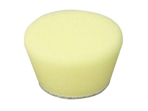 [90233118 1309742] Proxxon Polierschwamm konisch, mittel, 50 mm Gelb