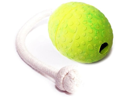 [90233242 1366184] Wolters Hunde-Spielzeug Straussenei mit Seil, M
