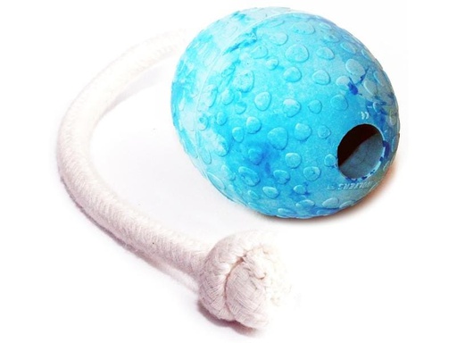 [90233276 1366183] Wolters Hunde-Spielzeug Straussenei mit Seil, M