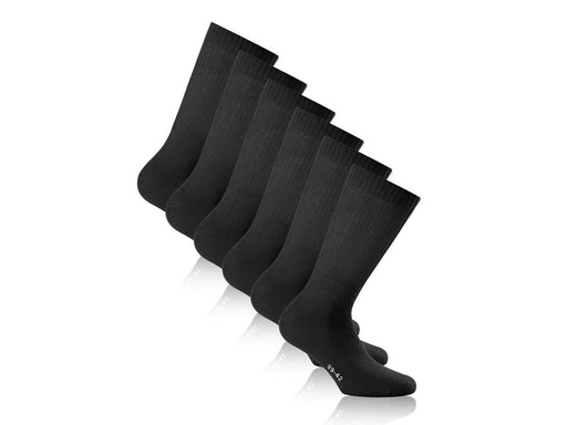 [90233416 1378298] Rohner Socks Sportsocken Schwarz 3er-Pack