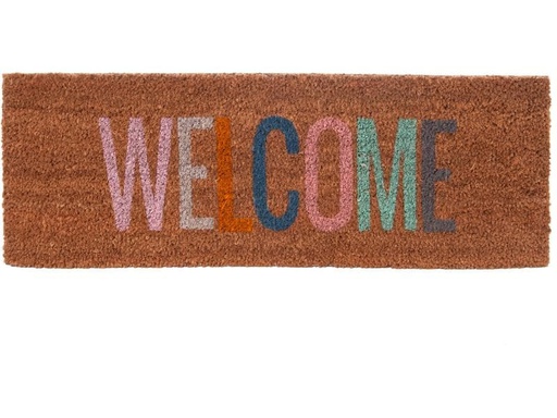 [90233475 1273008] present time Fussmatte Welcome mehrfarbig 75 cm x 26 cm