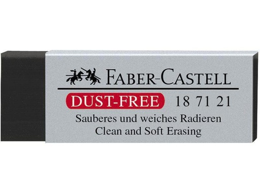 [90039446 924283] Faber-Castell Radiergummi DUST-FREE Schwarz