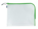 HERMA Etui Mesh Bag 36 x 28 cm, Grün/Weiss