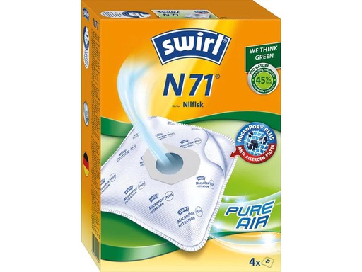 [90039507 572764] Swirl Staubfilterbeutel N 71 4 Stück