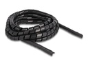 Delock Spiroschlauch flexibel 2 m x 10 mm Schwarz