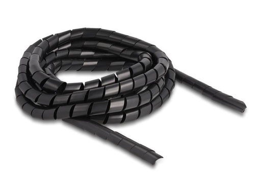 [90233835 1376209] Delock Spiroschlauch flexibel 2 m x 10 mm Schwarz